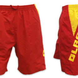 ARCHIV - DLRG Bermudashorts rot/gelb Damen ARENA