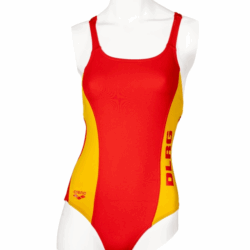 DLRG Schwimmanzug Arena »Swim Pro Lining+Bra« Rot-Gelb