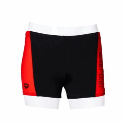 DLRG ARENA Schwimmshorts Herren Schwarz-Rot »DLRG 2.0«